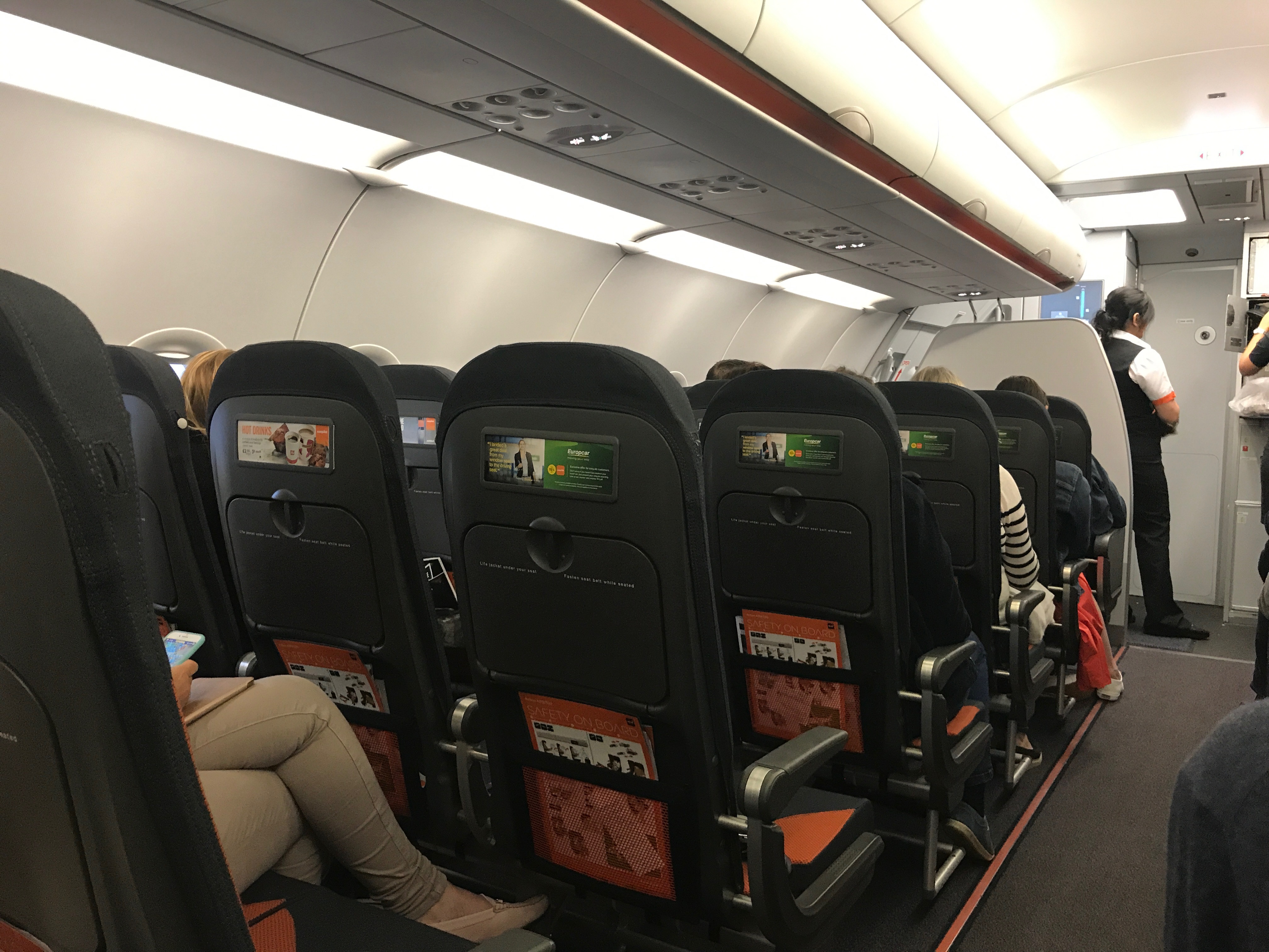 Easyjet Unveils Its New Livery Economy Class Beyond